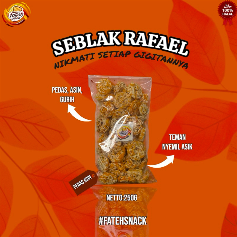 

Kerupuk Bantat seblak Rafael 250g - Cemilan murah