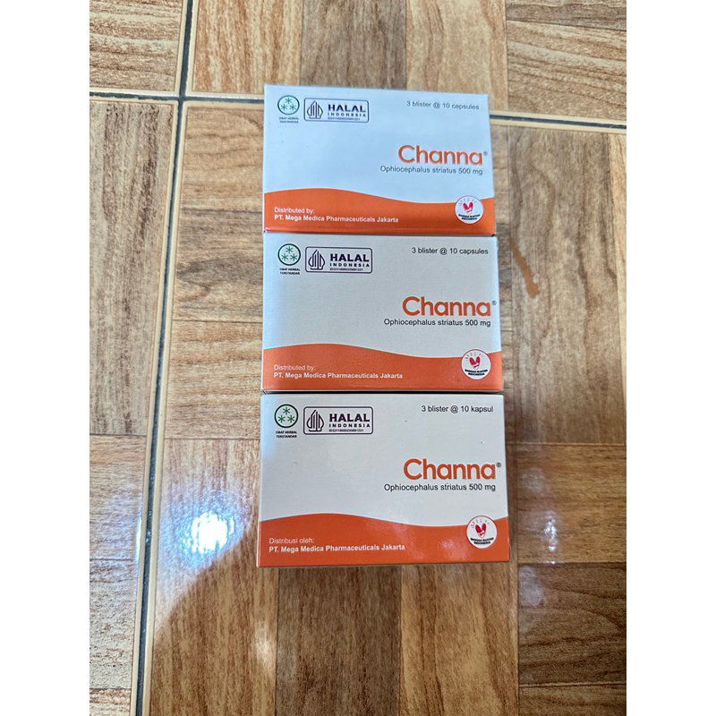 Kapsul channa ekstrak ikan gabus