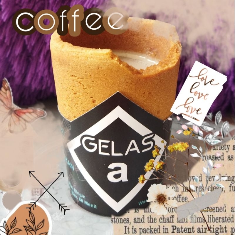 

50 pcs, Gelas yang bisa dimakan ( edible cup ) - gelas kue - gelas a