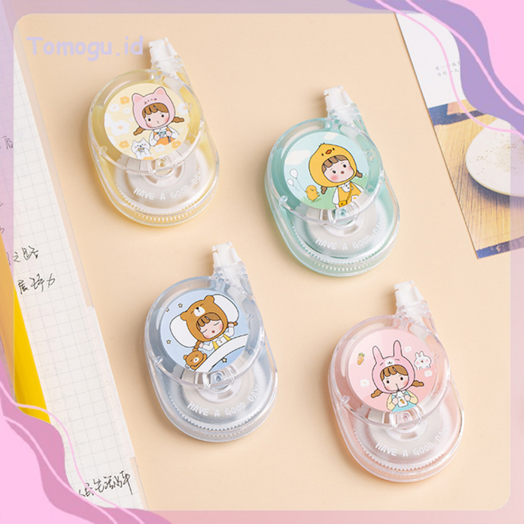 

Tip-x Twingo Girl Have a Good Day TG-B3654 Correction Tape Tip x Tipex Kertas Tip-Ex Tipe X Pita