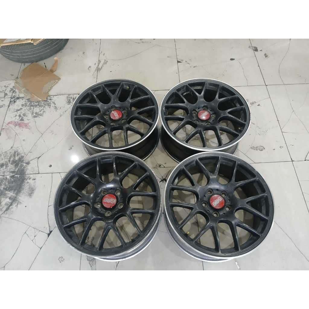 VELG MOBIL BEKAS BBS R18 X8 5X114 ET45 VELG UNTUK MOBIL HRV WRV X TRAIL VITARA X PANDER INNOVA TERIO
