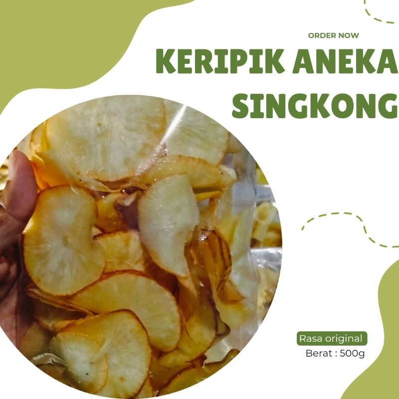 

KeripikSingkong_KeripikAneka_RasaOriginal,balado_500gr