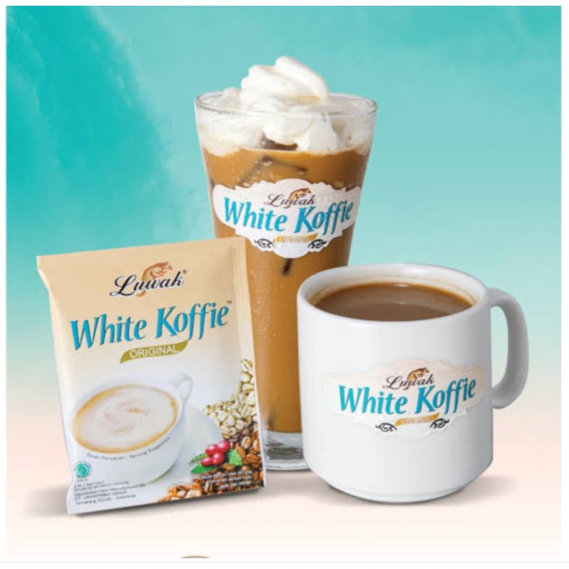 

LUWAK WHITE COFFE 3 pcs