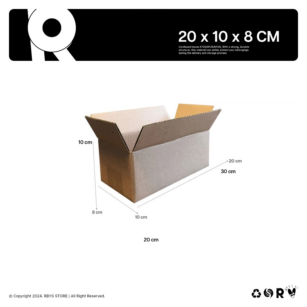 

DUS BOX 20 x 10 x 8 CM | Kardus | Cardboard | Dus Box | Dus