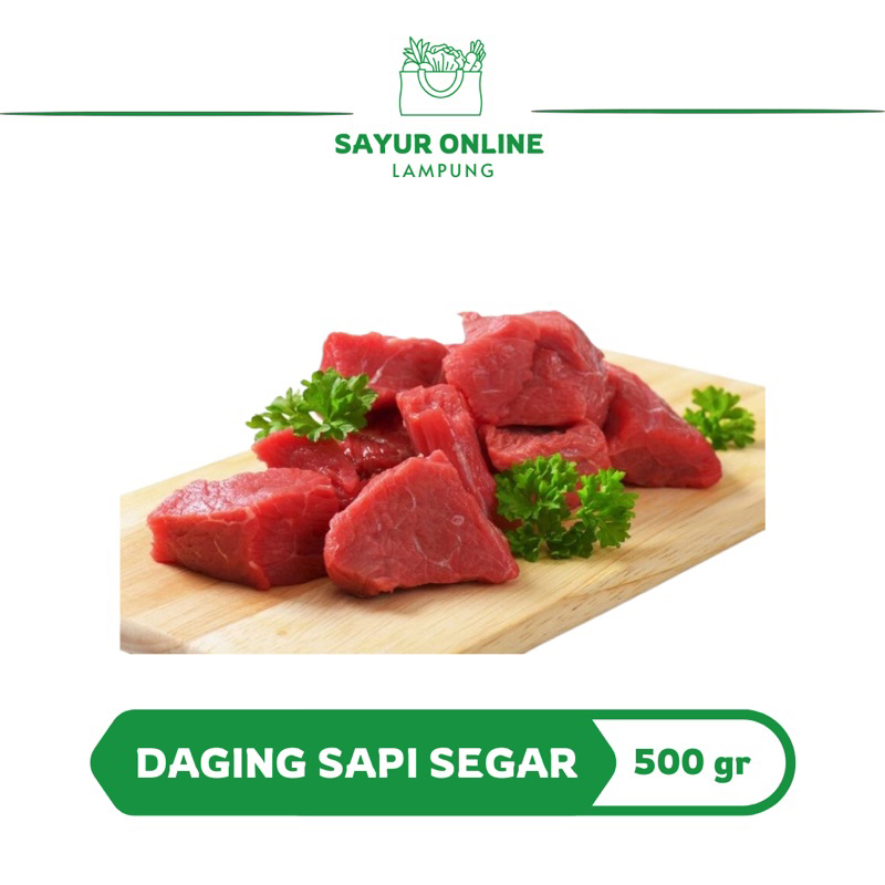 

Daging Sapi 500 Gr - Daging Segar - Sayur Online Lampung