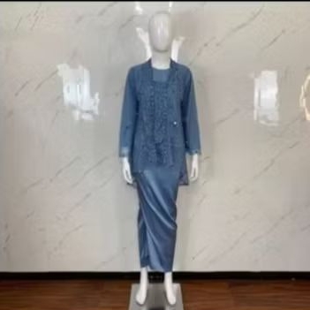 PRELOVED SET KEBAYA INARA MIX BRUKAT CANTLY/ ONE SET KEBAYA / KEBAYA KONDANGAN/ BRUKAT