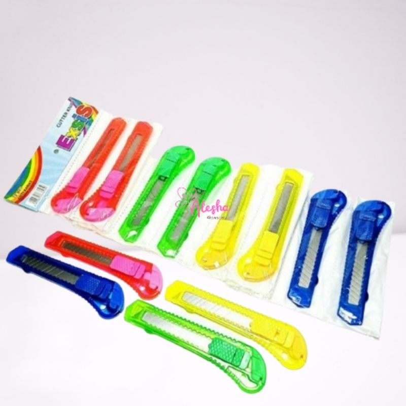 

(ISI 12 PCS) CUTTER BESAR WARNA BENING