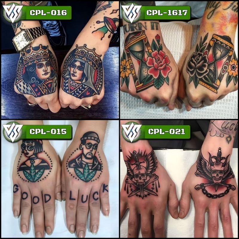 [CPL] Tattoo Temporary Couple Sepasang Tangan