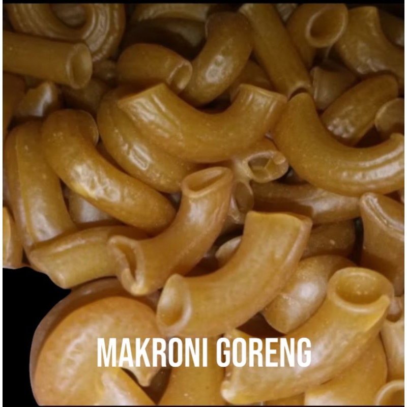 

makroni mentah siap di goreng dalam 1kilo