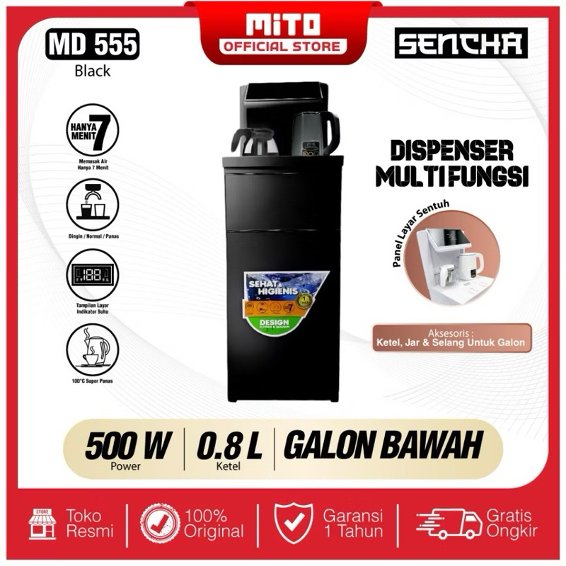 Mito Dispenser Air Minum Galon Bawah MD555