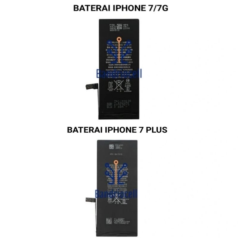 BATERAI IPHONE 7/7G BATERAI IPHONE 7 PLUS