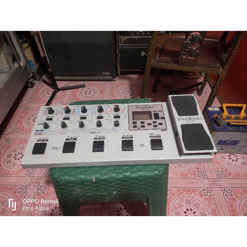 EFEK GITAR KORG AX 1000 tonework