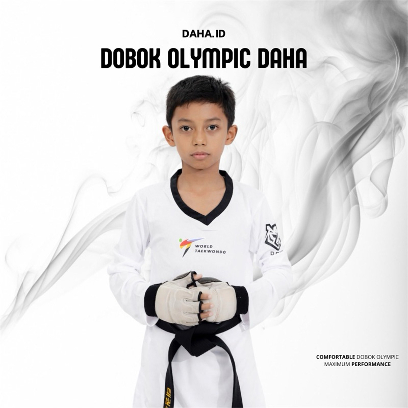 Dobok Taekwondo / Seragam Taekwondo Daha Olympic