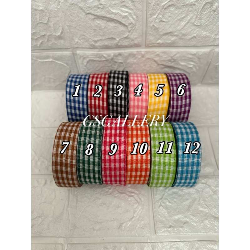 

PITA MOTIF KOTAK 1” 2,5cm