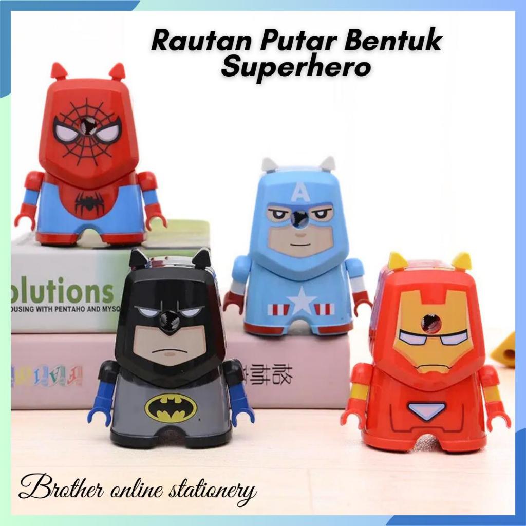 

BOS Rautan Putar SUPERHERO / Serutan Putar / Sharperner / Rautan Putar