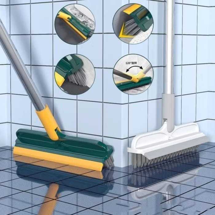 Best Deals [ Cod ] Sikat Gagang 2 In 1 Sikat Wc / Sikat Kamar Mandi Wc 2 In 1 / Sikat Gagang Panjang