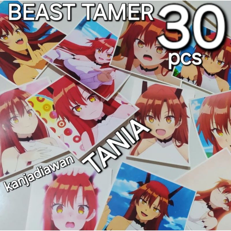TANIA BEAST TAMER STICKER PACK ANIME WAIFU