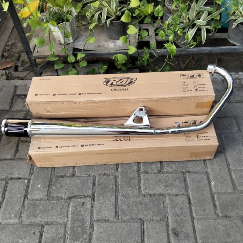 KNALPOT GL KLEPER RAP KNALPOT KLEPER SUMER RAP MUFFLER ORIGINAL