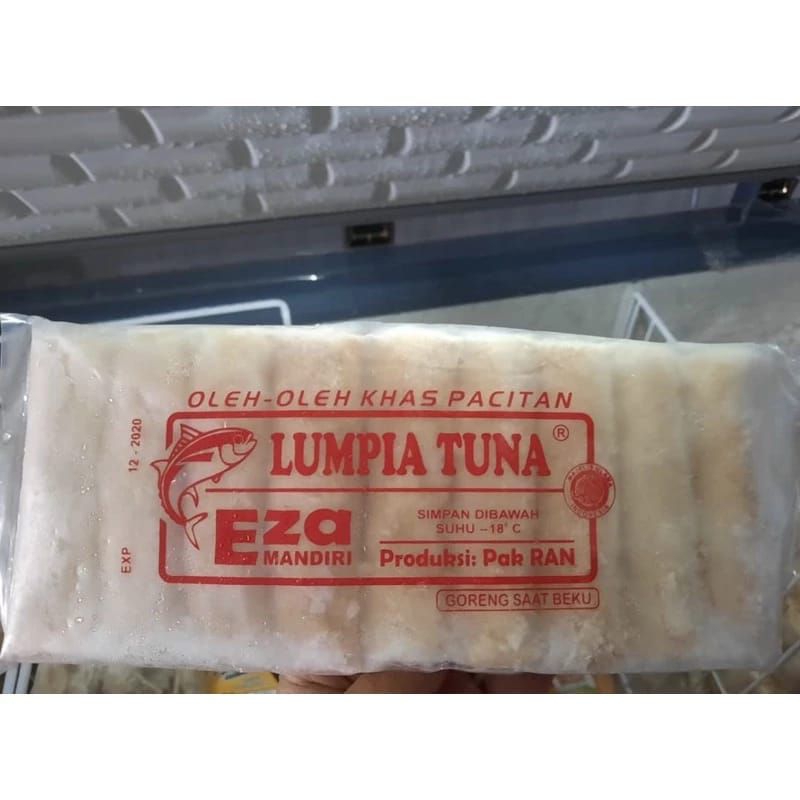 

LUMPIA TUNA/LUMPIA TUNA Eza Mandiri Pak Ran/Lumpia Tuna Pak Ran Khas Pacitan/frozenfood