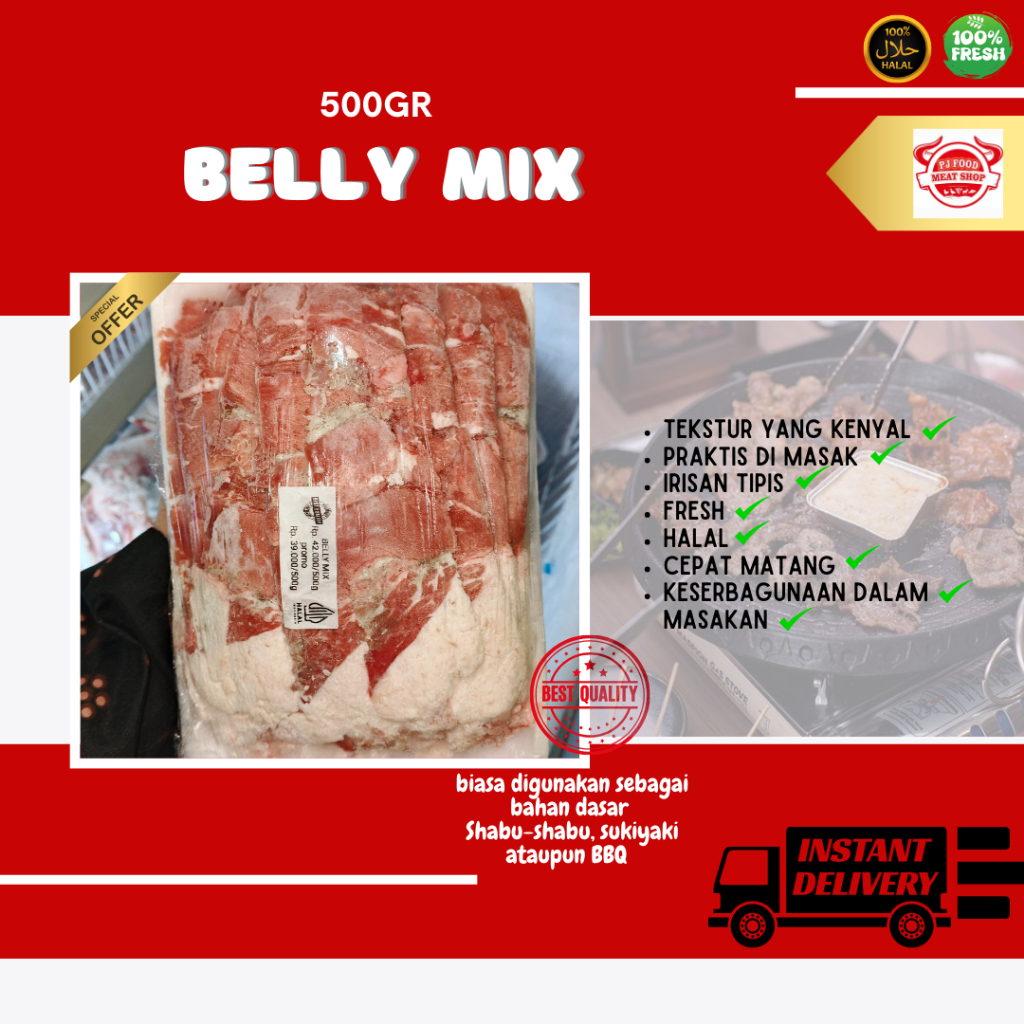 

PROMO Belly mix 250gr