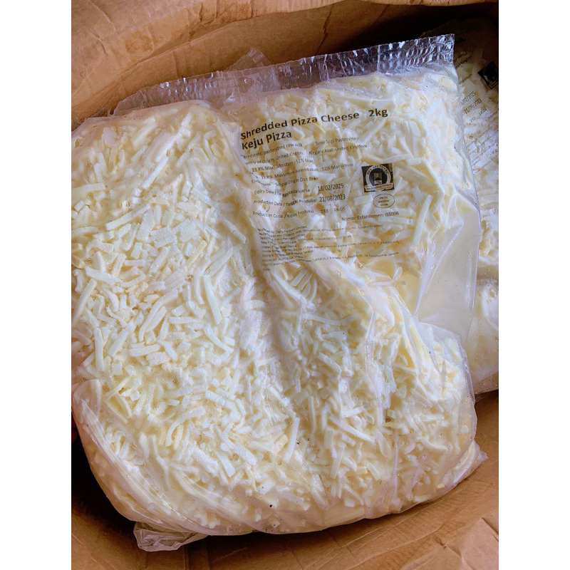 

Keju Mozzarella parut