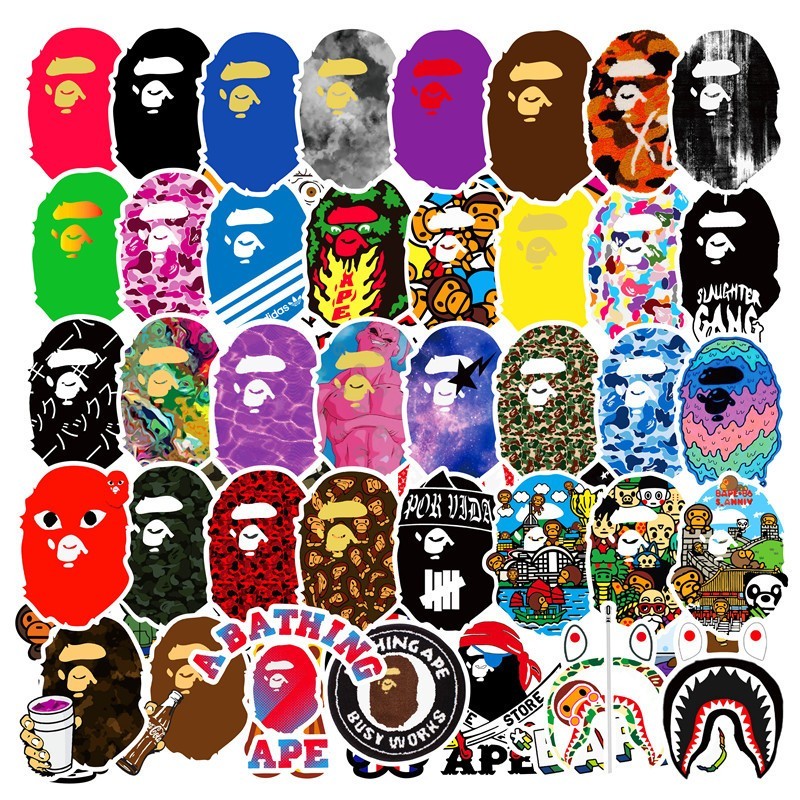 

Stiker Cutting Brand BATHING APE Vinyl