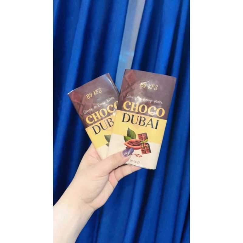 

Coklat Dubay Viral By KFS Choco Dubai Chocolate Bars