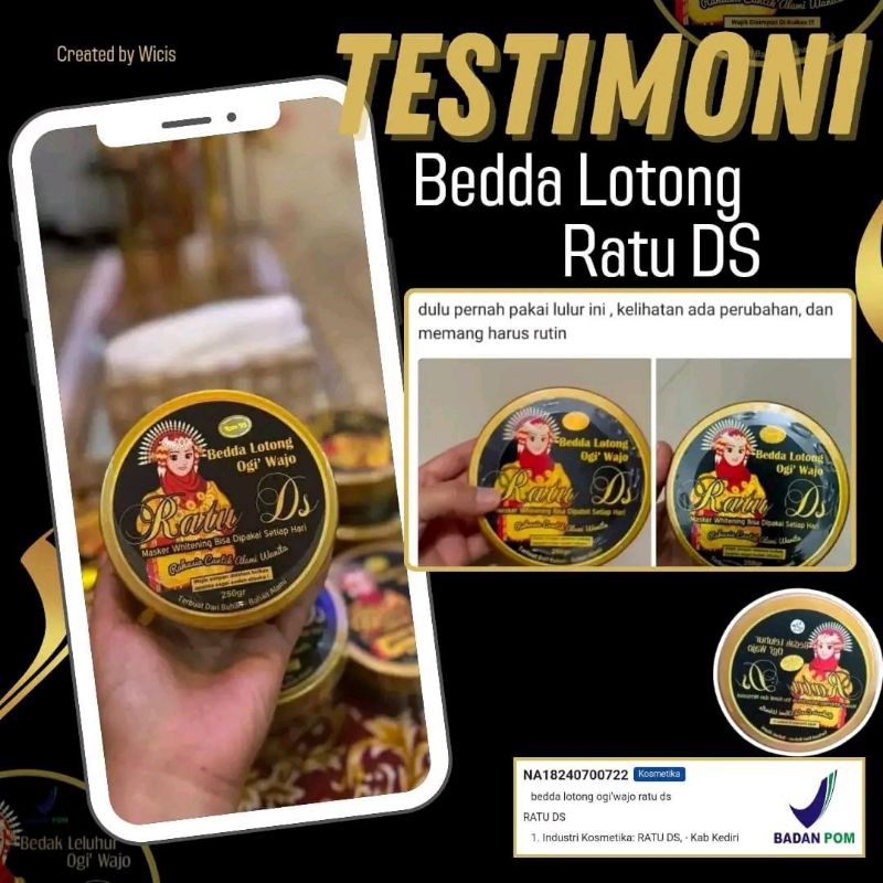 lulur bedda lotong ratu DS