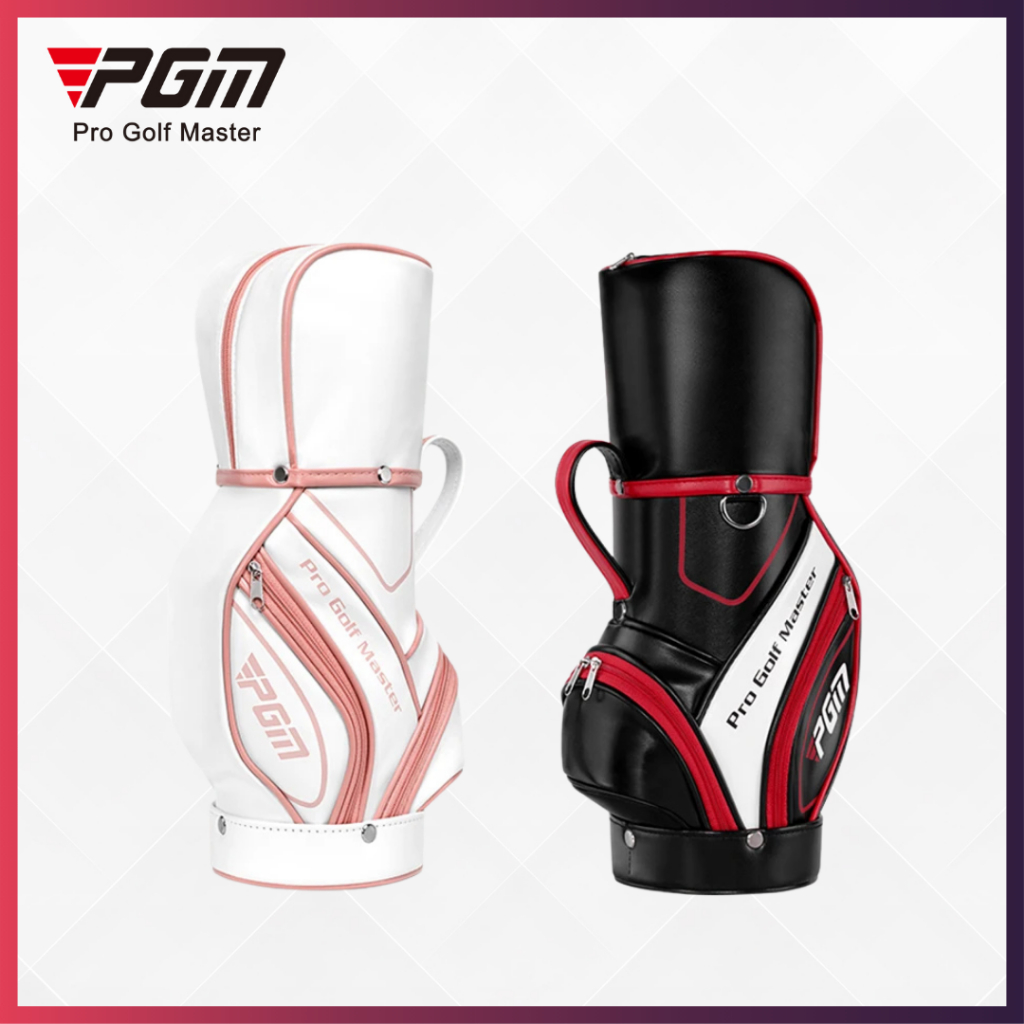PGM Hand Carry Tas Golf Mini Crossbody Ringan Ukuran Kecil Portabel Warna Hitam Merah atau Pink Tas 