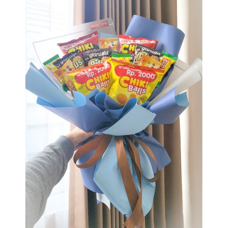 

Buket Jajan Bucket Snack Wisuda Murah Surabaya