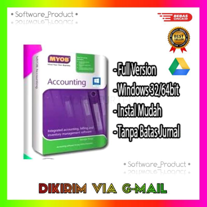 MYOB Accounting V 18 Versi Pro - Untuk Akunting Serta Jurnal Perusahaan. Aplikasi For PC Dan Windows