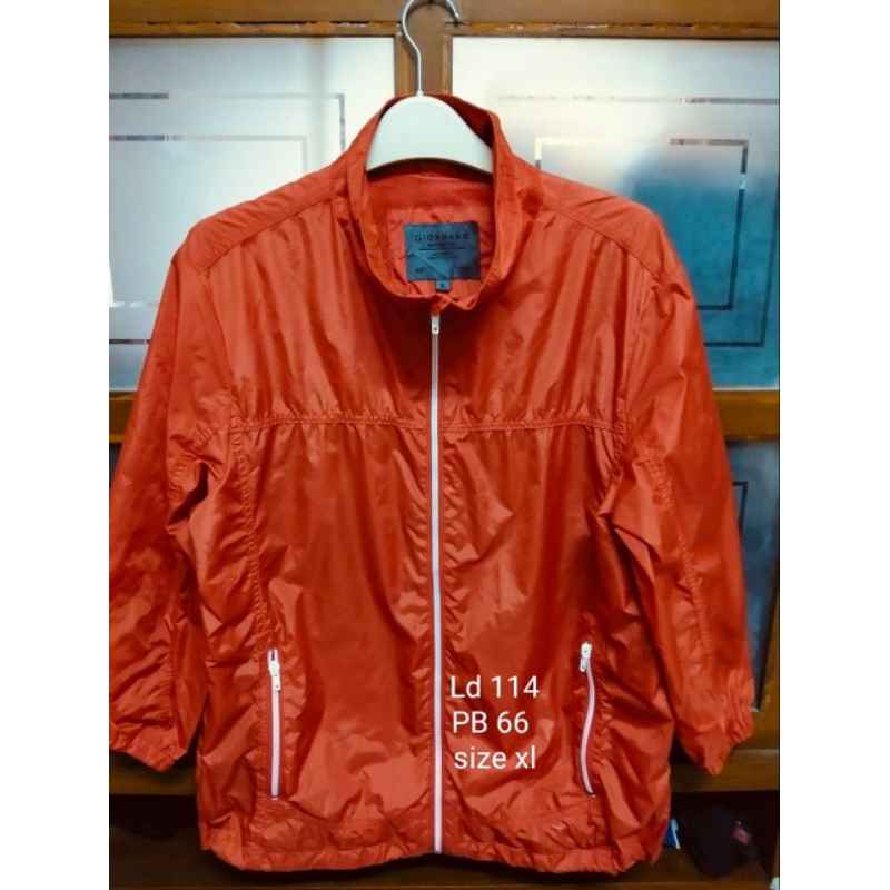 jaket running motor outdoor keren anti air dari Giordano