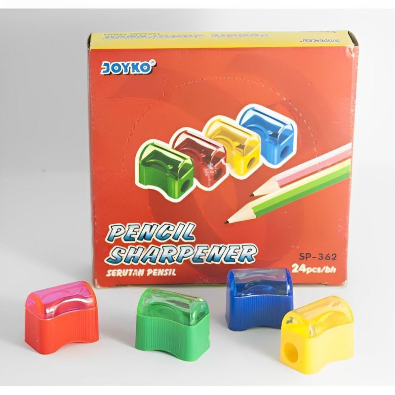 

Joyko Pencil Sharpener Serutan Pensil SP-362 24pcs/bh