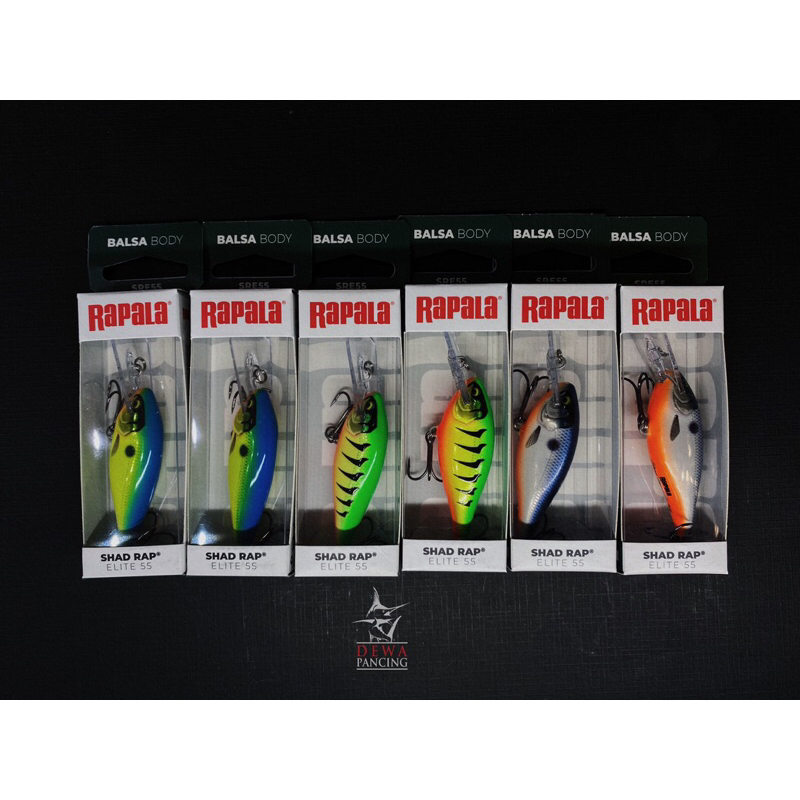 Minnow Rapala SHAD RAP ELITE 55