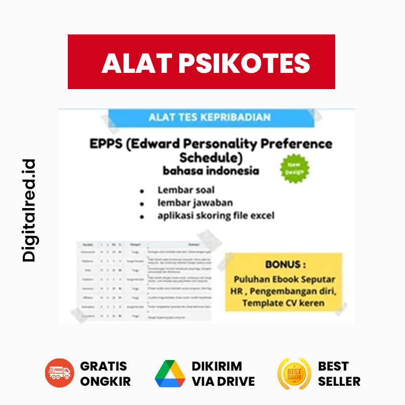 [READY] SOFTWARE 25 ALAT PSIKOTES LENGKAP TERBARU