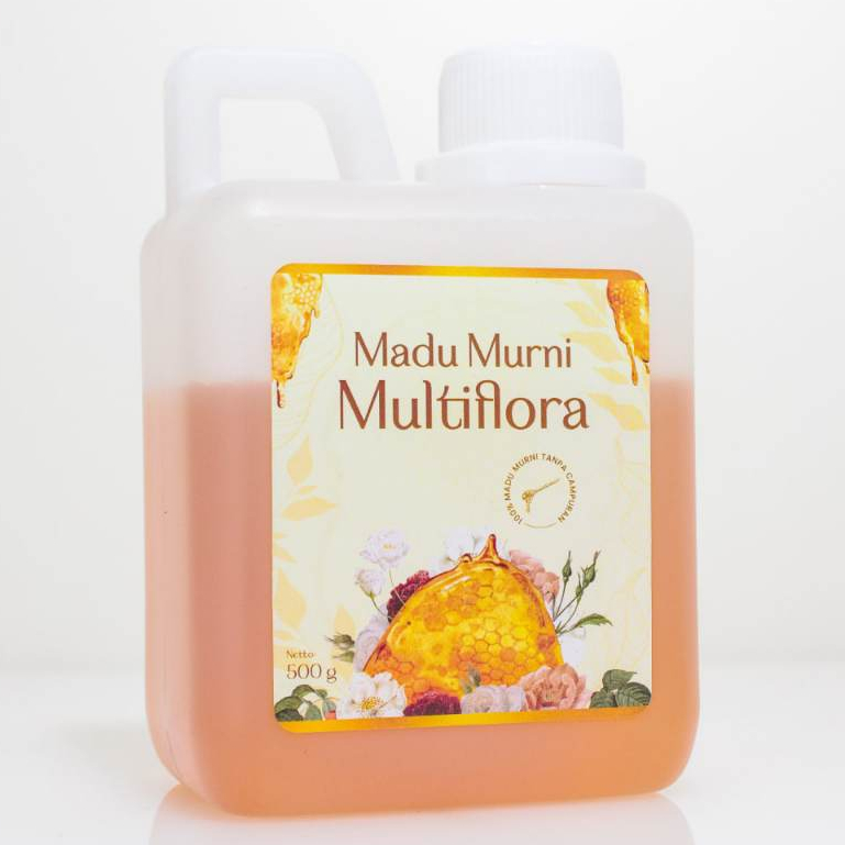 

Madu Murni Asli 500gr Nektar Bunga Multiflora 100% Pure Raw Honey Jaminan Original Tanpa Bahan Campuran