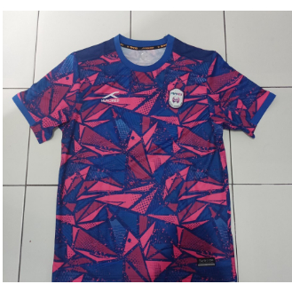 ORIGINAL Jersey baju kaos Bola Hundred Rans Cilegon FC Home pink biru