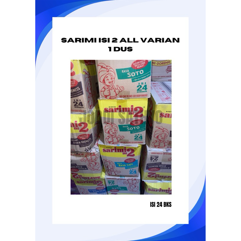 

SARIMI ISI 2 ALL VARIAN / 1 DUS ISI 24BKS