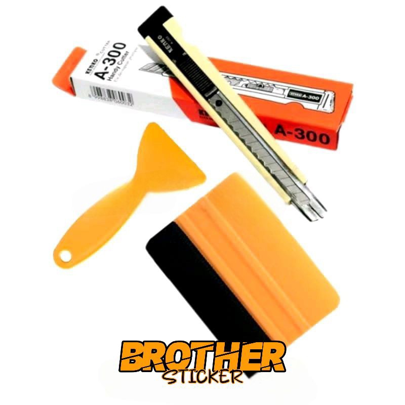 Alat pasang stiker motor/Alat Pasang skotlet/alat pasang stiker skotlet fullset