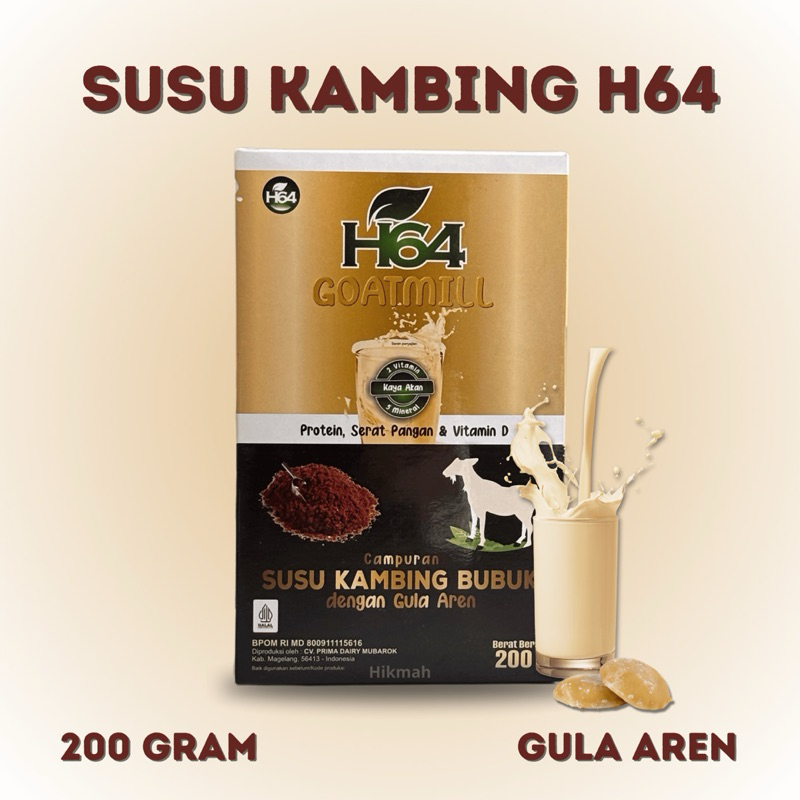 

Susu Kambing Etawa Bubuk Plus Gula Aren & 80% Susu Kambing Original Asli
