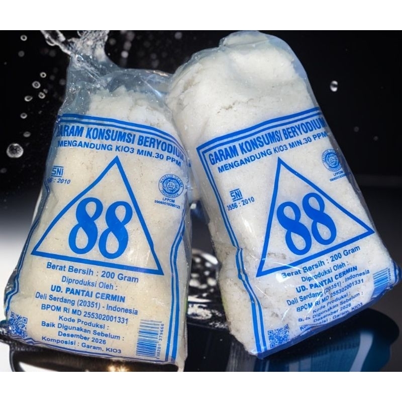 

Garam Dapur 5 pcs 6 Ribuan 200 gram Beryodium ,Garam Masak