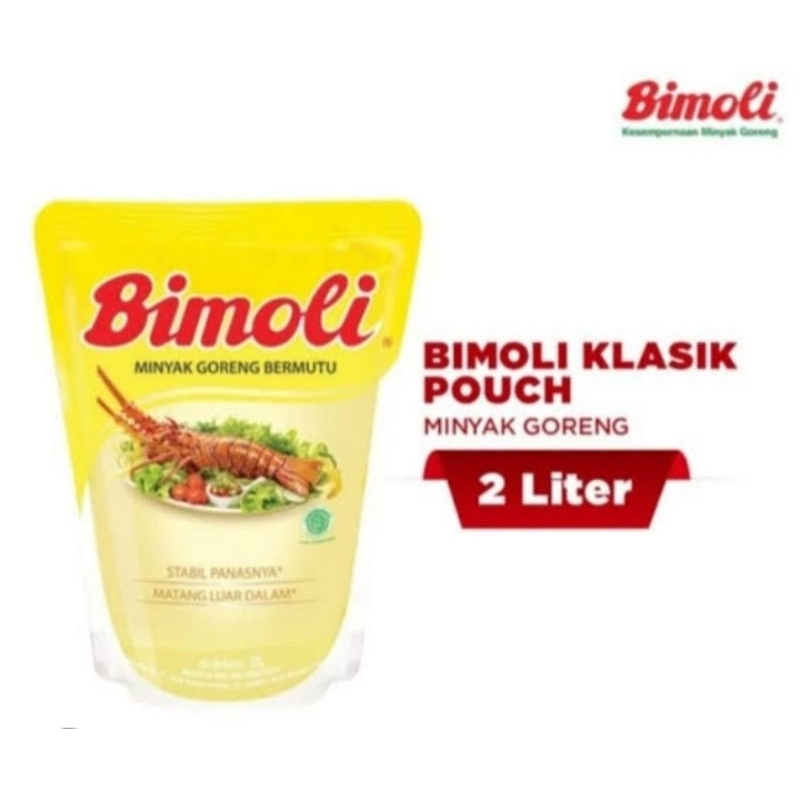 

BIMOLI MINYAK GORENG REFIL POUCH MURAH 2 LITER