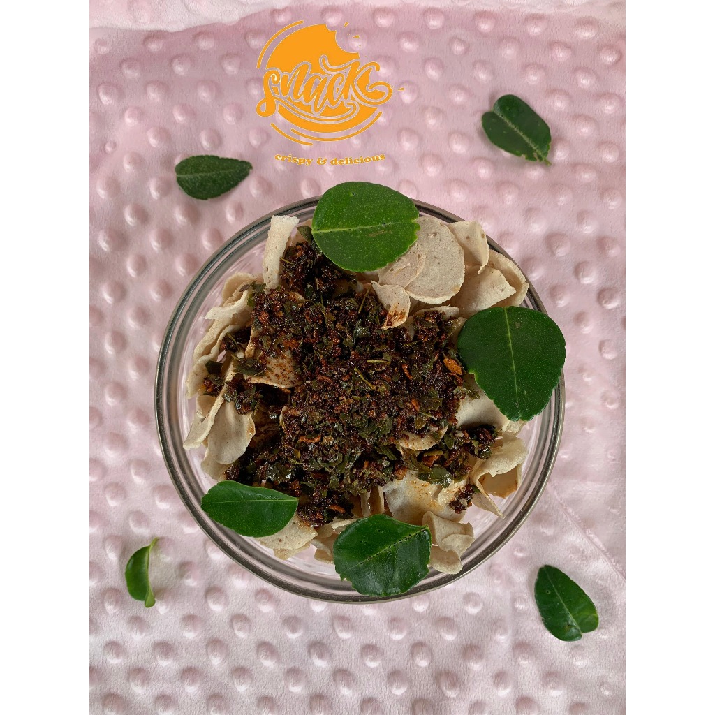 

Basreng koin premium pedas jeletot 250gram | basreng enak renyah gurih pedas daun jeruk