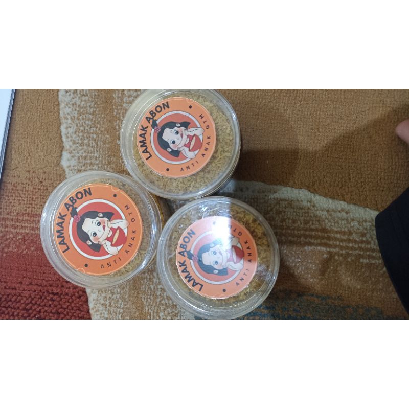 

Lamak Abon anti anak GTM kemasan 250gr