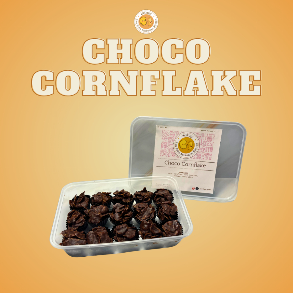 

Choco Cornflake ORIGINAL / ALMOND 95gr CICIKUY Cereal Jagung Cokelat