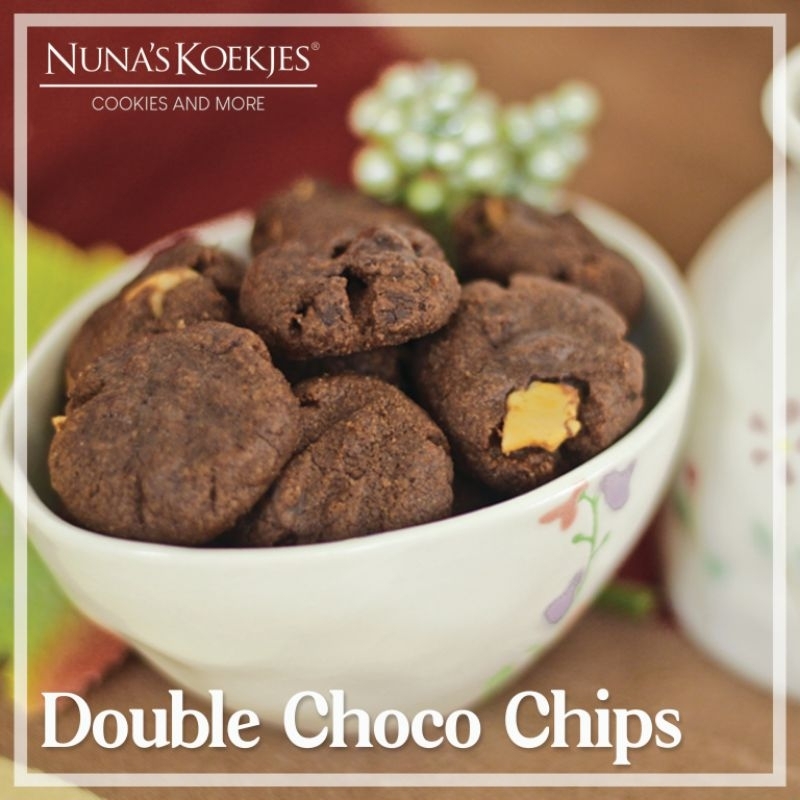 

Double Choco Chips Cookies Premium By Nunas