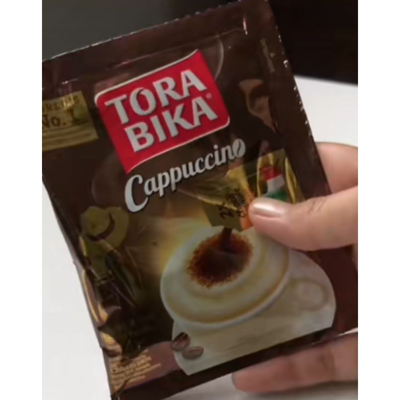 

torabika cappucino 25 gr per renceng | isi 10 sachet