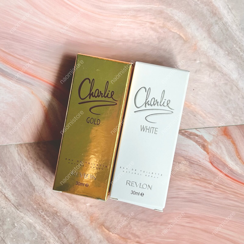 Revlon Charlie Fragrance EDT Parfum Wanita 30ml Travel Size (White/Gold)
