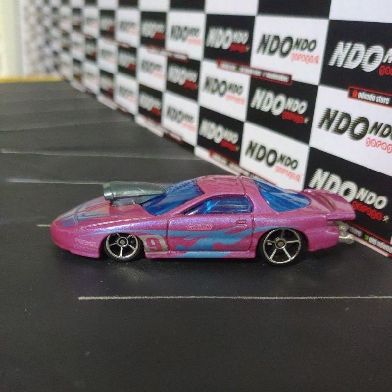 Hot Wheels Pro Stock Firebird Magenta 2nd Loose - 2009 HW Racing