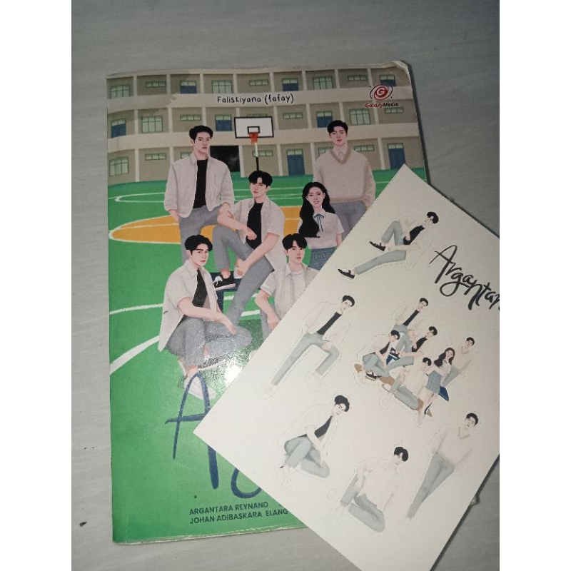 PRELOVED NOVEL ARGANTARA (FREE STICKER)